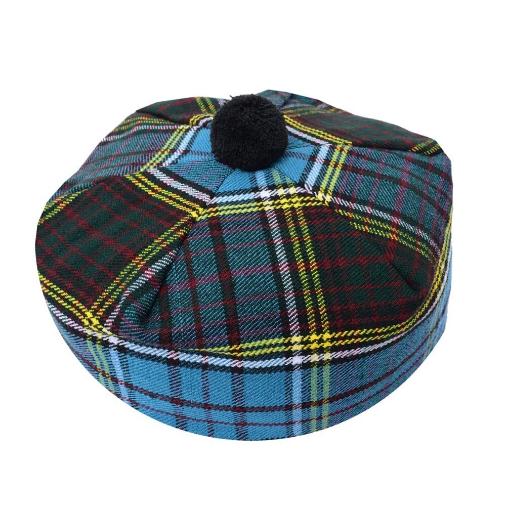 6645 Haaur Scottish Tammy Hat Traditional Kilt Tam O' Shatner Acrylic Wool